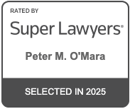 Rated By Super Lawyers | Peter M O'Mara | Selected In 2025